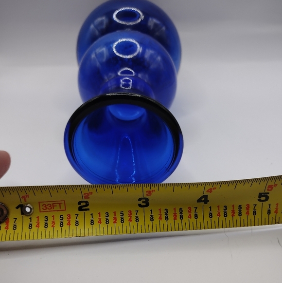 Vintage Cobalt Blue Vase - Picture 4 of 5